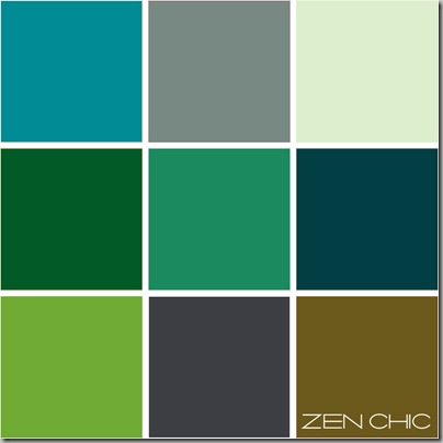 Color scheme green