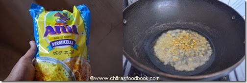 Semiya-upma step 1 Semiya-upma step 1