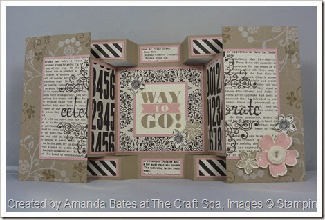 Double Display Birthday Card for Shelli, Amanda Bates at The Craft Spa (1)