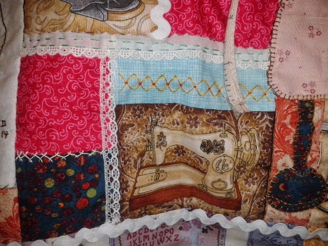 EL COSTURERO VERDE DE JUAINMA: Quilt "Mi Taller de Costura". Una