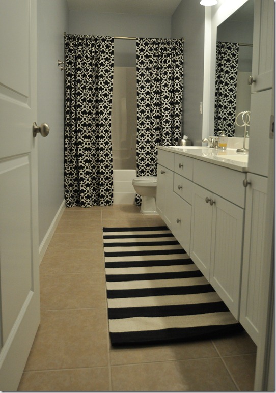 Double Shower Curtain Decor And The Dog, How To Use Two Shower Curtains