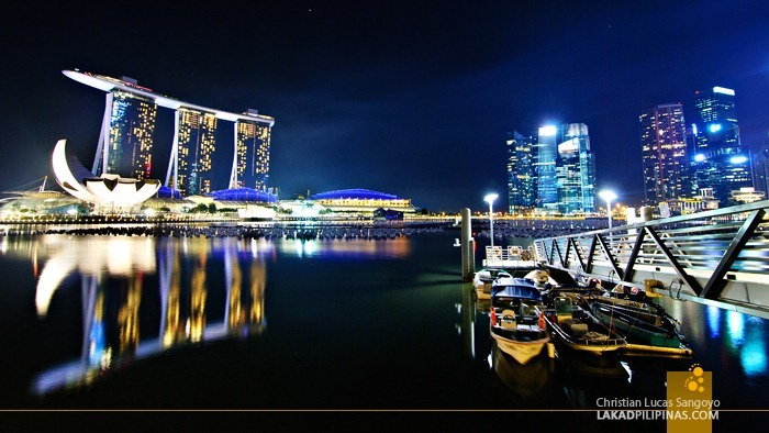 Singapore's Marina Bay at Night