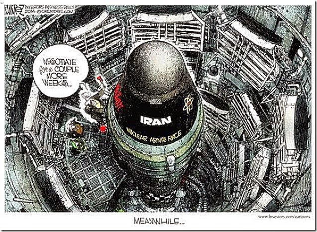 Iran Nuke Missile toon