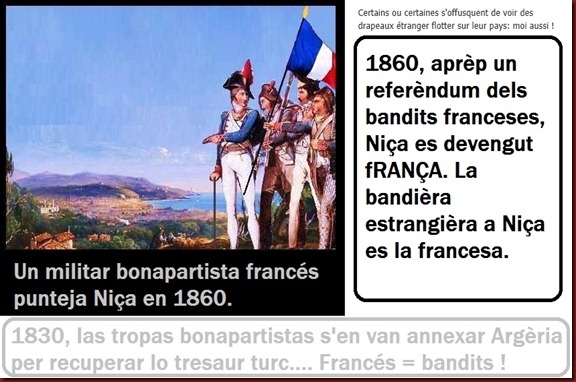 Niça annexada pels bandits franceses