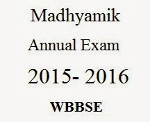 MP Exam-2015-2016-WBBSE-2016