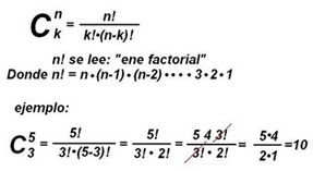 Formula Combinatoria Ejemplo