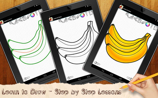 【免費教育App】Learn to Draw Exotic Fruits-APP點子