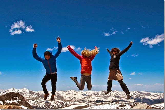 Mnt Evans Jump Mnt Evans Jump