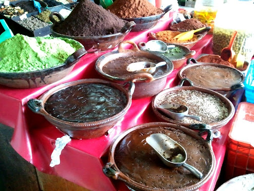 Mole Pastes at Mercado Hidalgo in Tijuana