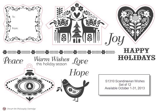 CTMH Oct 2013 Stamp of the Month-Scandinavian Wishes