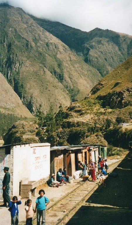 Gara spre Macchu Picchu
