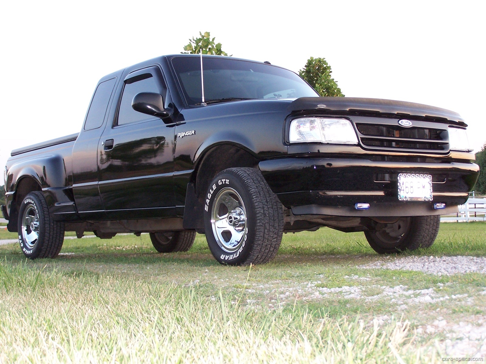 Wheelbase ford ranger 1996