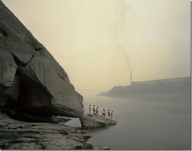 Bathers, Yibin, Sichuan Yangtze, The Long River Series