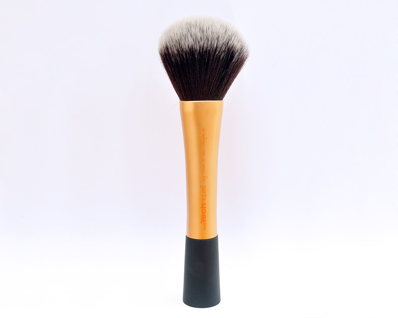 real techniques powder brush review