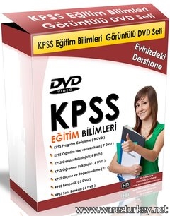 KPSS Eğitim Bilimleri Görüntülü DVD Seti Tek Link