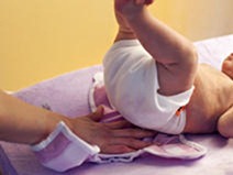 How to change a cloth diaper