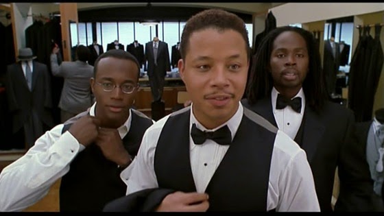 Taye Diggs, Terrence Howard and Harold Perrineau in The Best Man