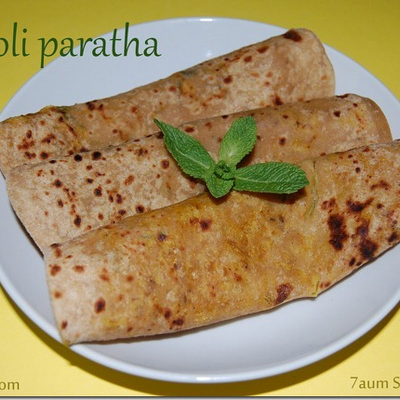 Mooli paratha / Radish paratha