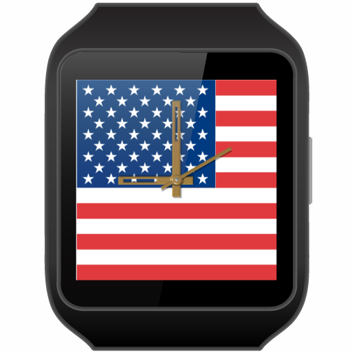 免費下載個人化APP|JJW USA Flag Watch Face app開箱文|APP開箱王