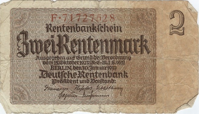 German Bank Note1