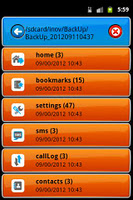 backUP Free APK ภาพหน้าจอ #4