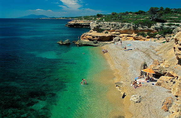 Platja de la Llenya L'Ametlla de Mar, Baix Ebre, Tarragona 1997