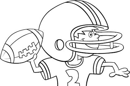 Imagenes De Deportes Animados Para Colorear