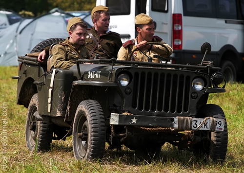 Фестиваль "Поле Боя" под Москвой