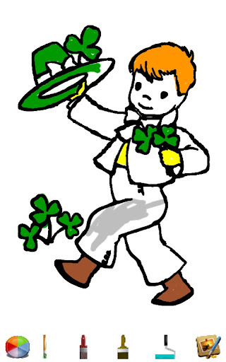 St Pattys Day Coloring HD