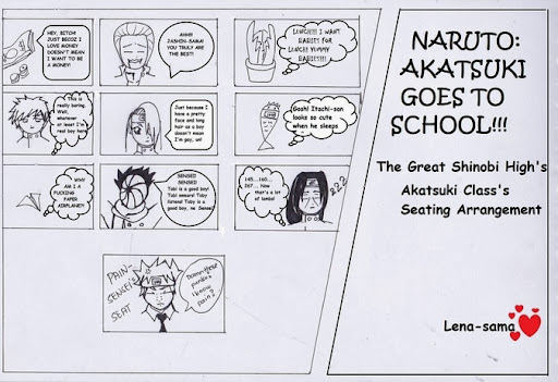 Naruto Deidara Gay Porn - NARUTO: AKATSUKI GOES TO SCHOOL: Chapter 1, book by ASplashOfInk
