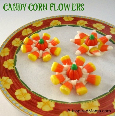 Candy Corn Flowers 4