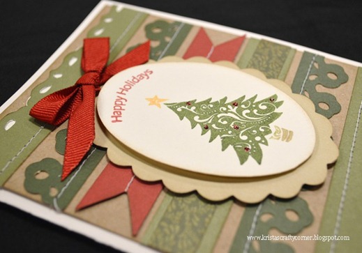 Christmas gift_director_handmade card_close up_2012