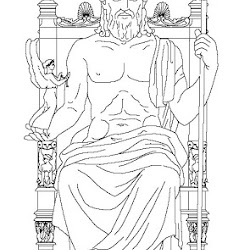 24.- Fidias. Zeus de Olimpia