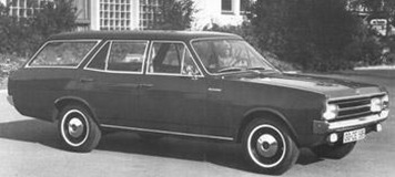 Opel Rekord break 1971