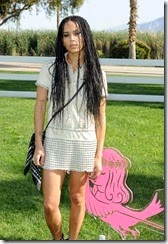 LA QUINTA, CA - APRIL 10:  Actress Zoe Kravitz attends Coach Backstage at SOHO Desert House on April 10, 2015 in La Quinta, California.  (Photo by Joshua Blanchard/Getty Images for Coach)