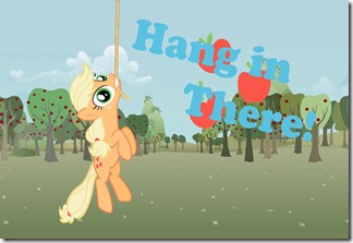 Hang in There Applejack