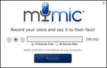 MyMic Facebook Voice Status Update
