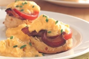 Bacon and Egg Biscuits