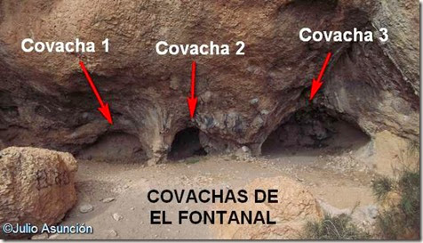Los covachos de El Fontanal - Onil - Alicante