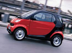 Red Smart Car