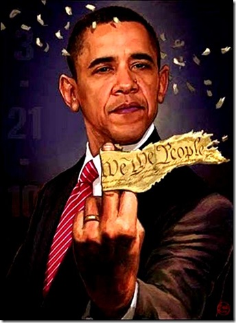Obama - Shredding Constitution