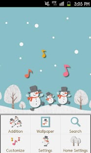 How to mod HAPPY SNOWMANS Theme lastet apk for android