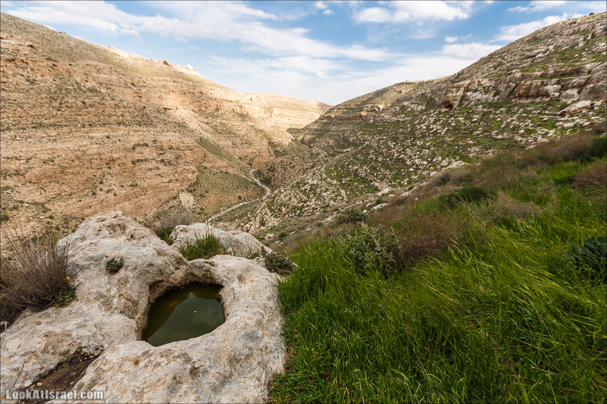 LookAtIsrael.com - Ущелья Харитона и Суккийская лавра в ущелье Ткоа | Wadi Tekoa and Hariton Cave | נחל תקוע מערת חריטון