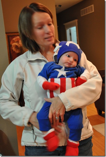 Captain America and His Mom