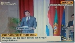 Meta do défice - Portugal não pediu flexibilização. Mai.2013