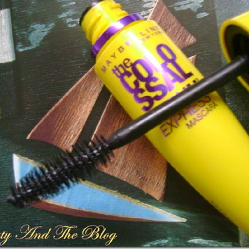 Take: Express Colossal Washable Mascara In Glam Black BEAUTY AND THE BLOG