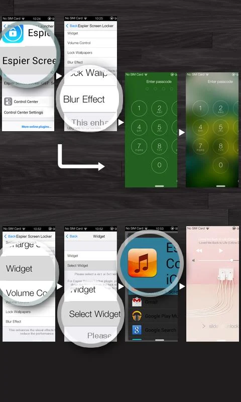 Espier Screen Locker 7 Pro - screenshot