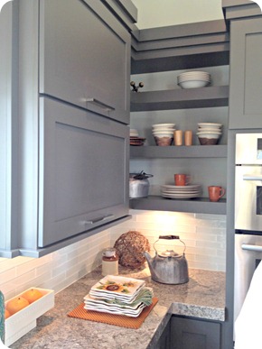 gray cabinets