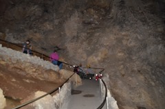 Park Rangers administering First Aid to a heart attack victim...Carlsbad Caverns