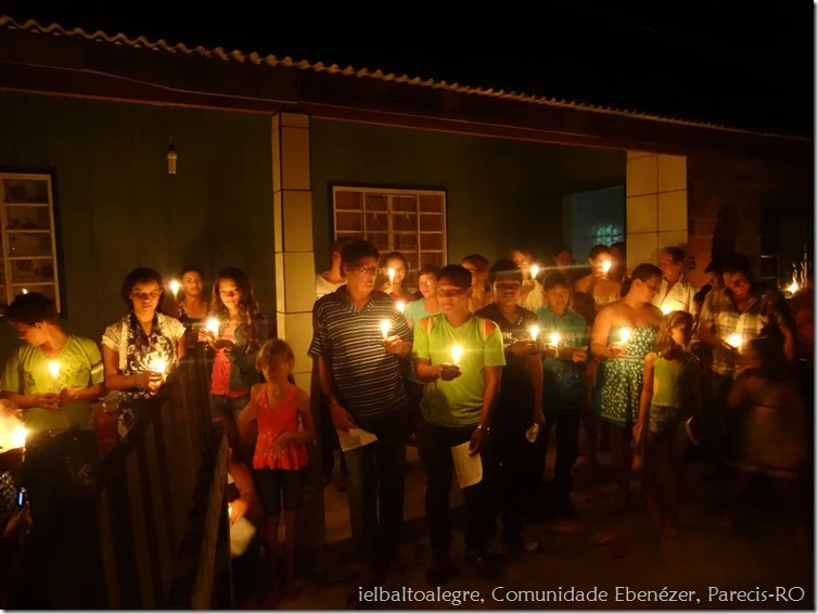 Ceia pascal Cristã Luterana em Parecis